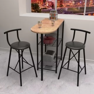 Atlantic bar store stools grey